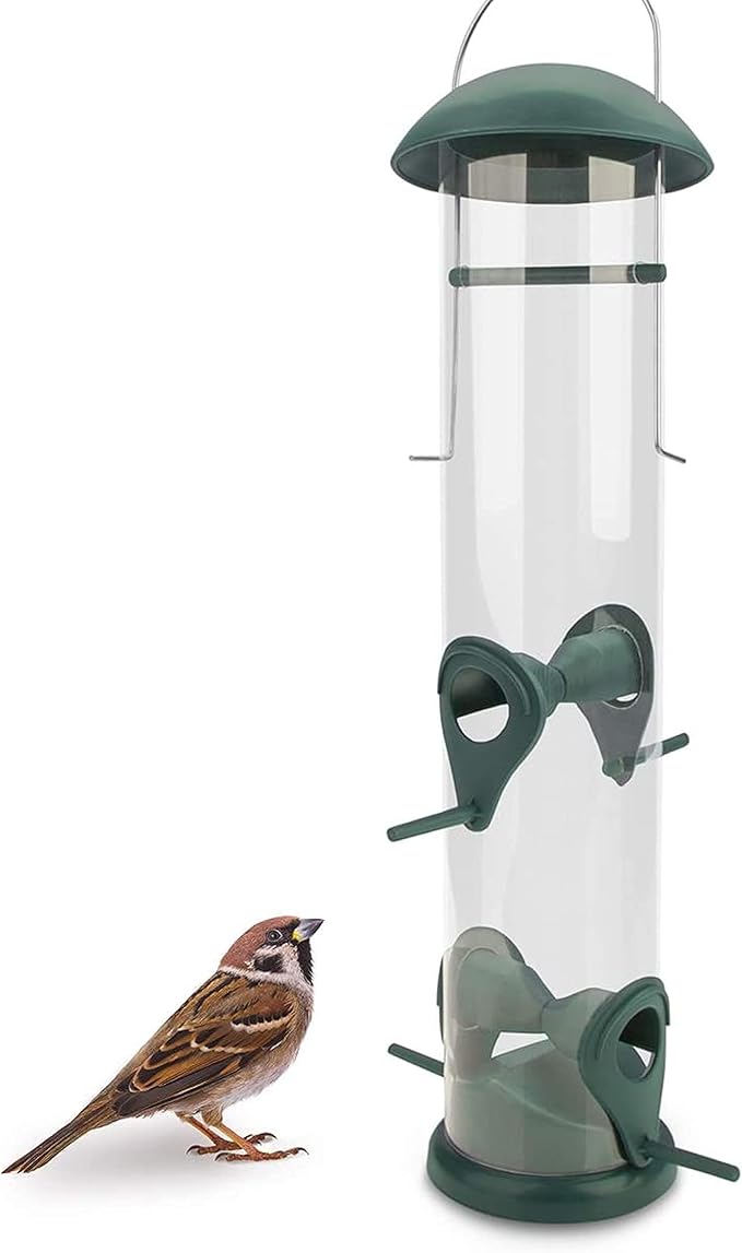 Wildlife Friend mangeoire silo 30 cm verte