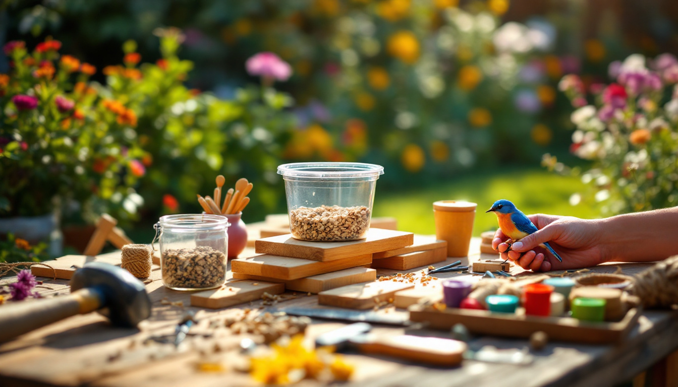 découvrez comment fabriquer facilement une mangeoire pour oiseaux afin d'attirer et nourrir les oiseaux de votre jardin. suivez nos étapes simples et utilisez des matériaux accessibles pour offrir un refuge gourmand à la faune locale.
