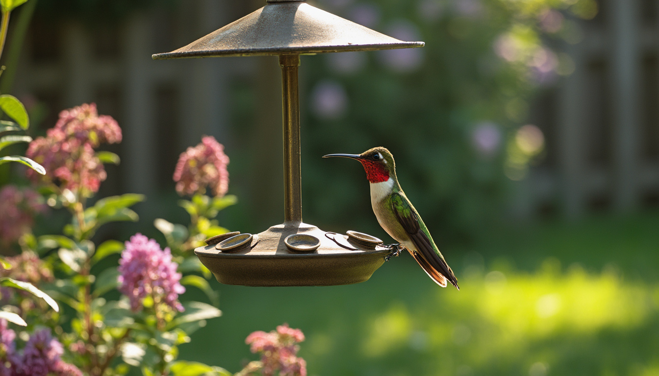 découvrez comment les oiseaux profitent du nectar des mangeoires pour colibris et comment attirer différentes espèces dans votre jardin grâce à ces distributeurs adaptés.