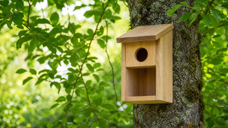 Que mettre dans un nichoir à oiseaux ?